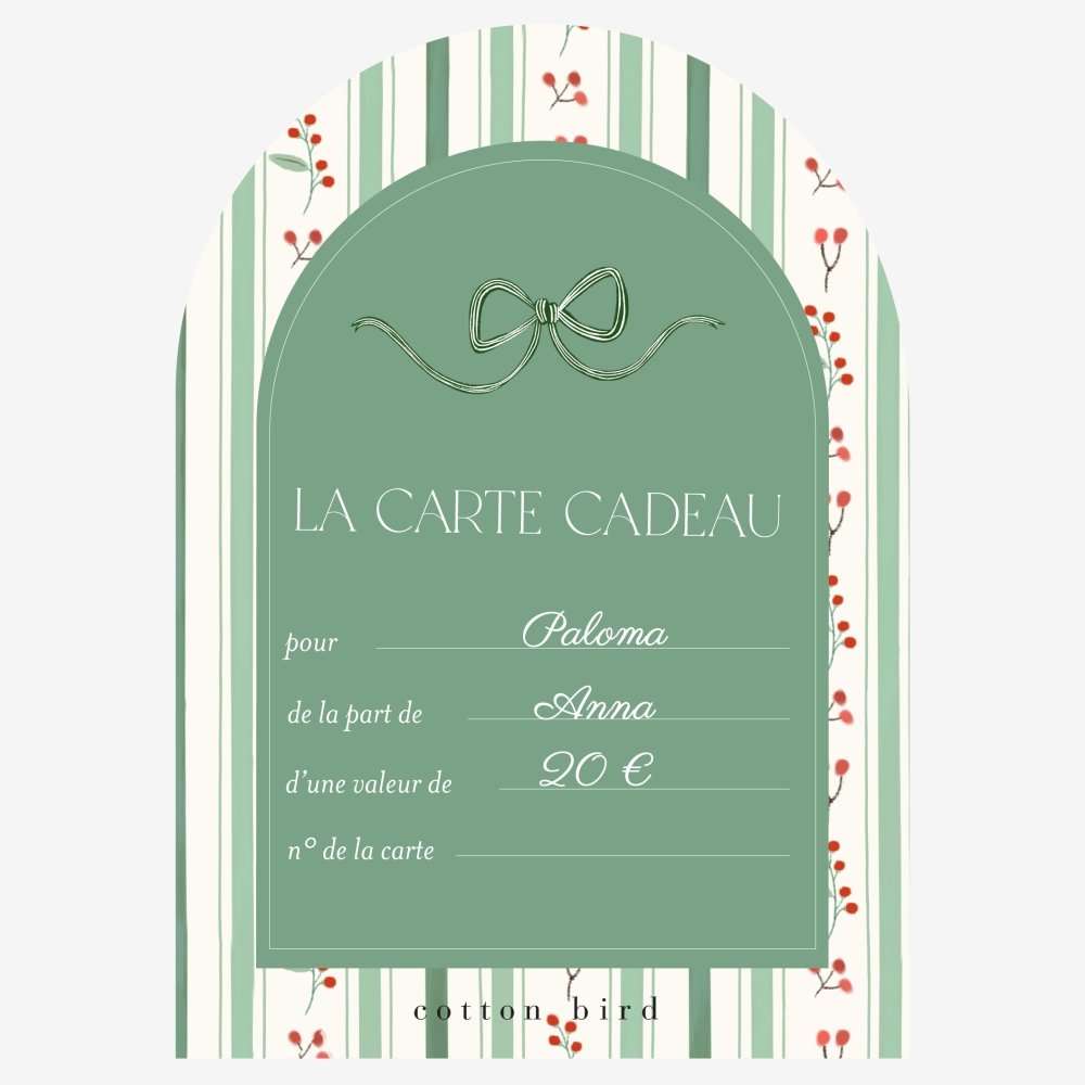 Carte cadeau