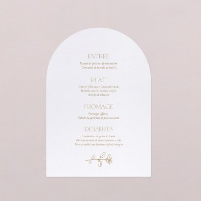 Plaque de menu de bar vierge, plaque de menu de mariage sur pied, menu de  table rond arqué acrylique noir -  France