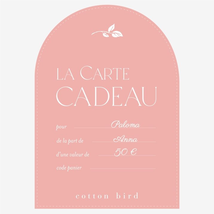 Carte cadeau