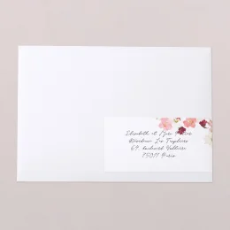 Enveloppes d'invitation de haute qualité, 11x22cm, lettres d'amour